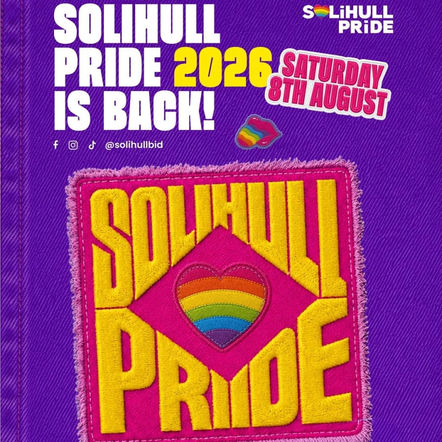 Solihull Pride 2026 poster