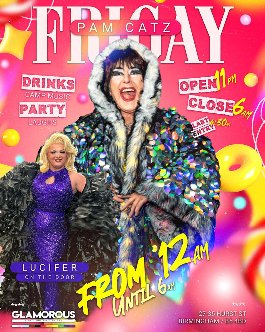 FRIGAY at Glamorous poster