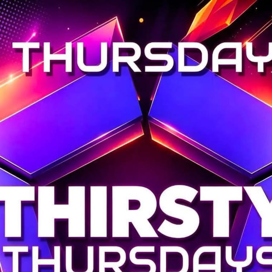 Thirsty Thursdays at Eden poster