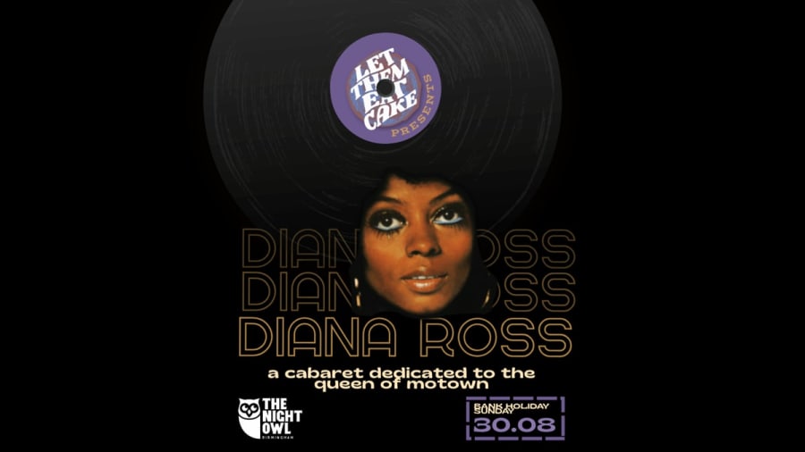 Let Them Eat Cake: Diana Ross poster
