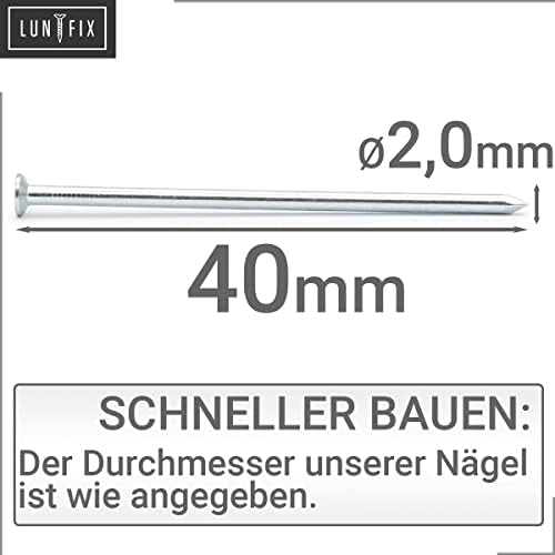 Vue 2 de Clous Xmm Kg Env