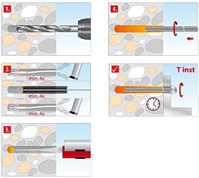 Vue 4 de Tox Tige Filetee En