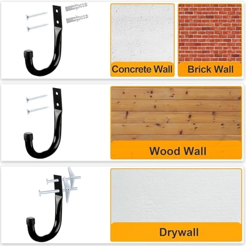 Vue 4 de Ainden Crochets Muraux Pour