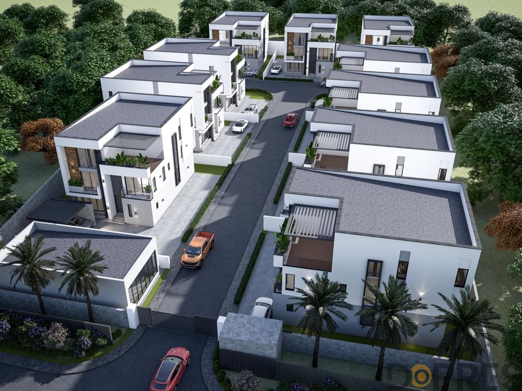 Estate Development, 3D Design Concept II