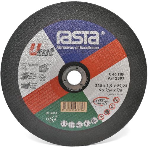 Disco de Corte Multi-Material Rasta UCUT 9