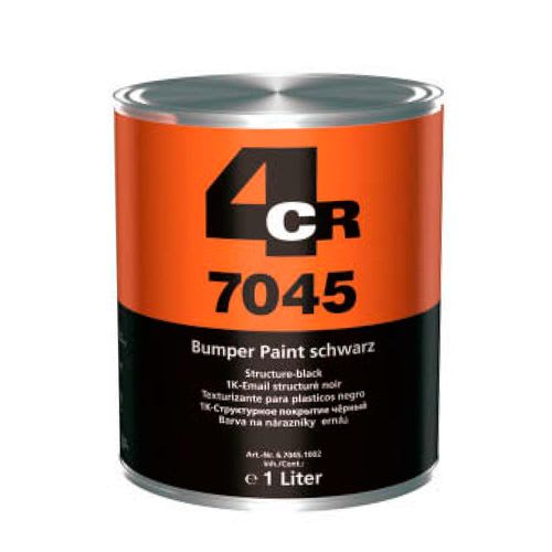 Pintura Parachoque Negro Tarro 1lt Bumper Spray 7045 4CR