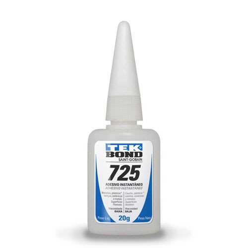 Adhesivo Instantáneo 725 Viscosidad Baja 20g (Punta Fina)