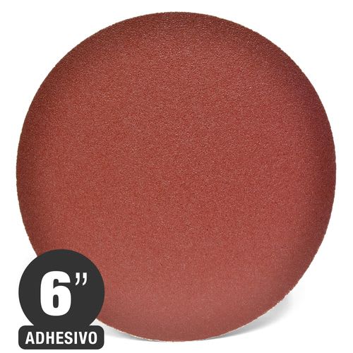 Disco lija Madera Sist. Adhesivo Ciego 6