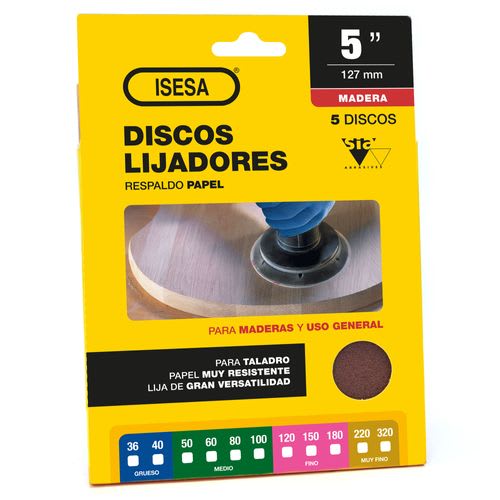 Display Discos Lijadores SIA Papel Siawood 5