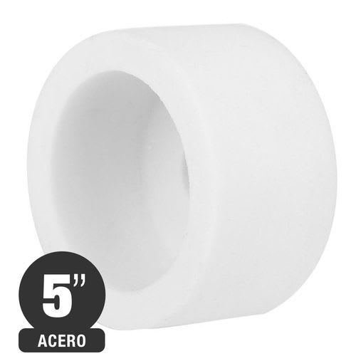 Piedra Copa Recta - Oxido de Aluminio Blanco - Aceros - Grano 46 - 5x2 - Isesa