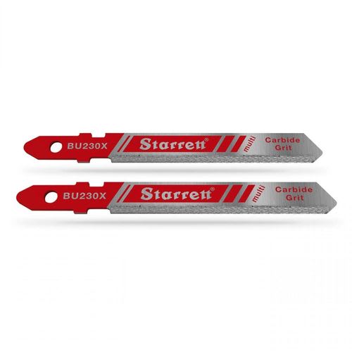 Set de 2 Sierras Caladoras Bimetalicas - Carburo Tugnsteno - Cerámica y Fib. Vidrio - 50x7.5mm - Starret