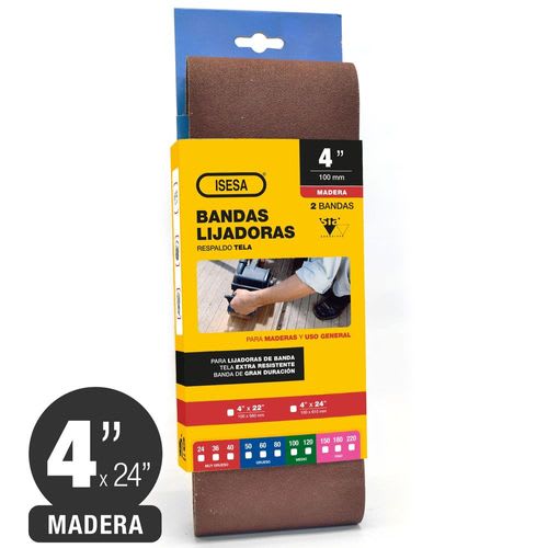 Pack 2 unid. Banda Lija Madera - 4