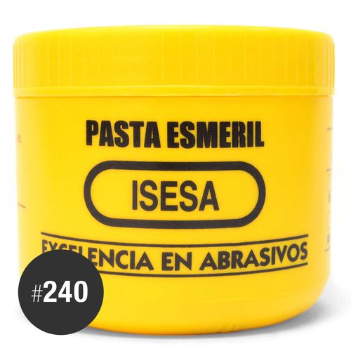 Pasta Esmeril para Asentar y Pulir - Grano 240 - 250 gr - Isesa