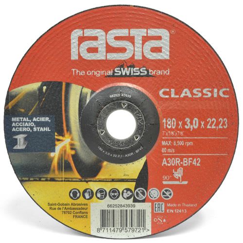 Disco de Corte Metal Rasta Classic 7