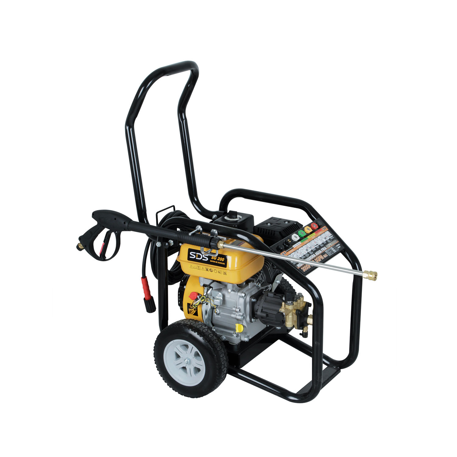 HIDROLAVADORA 200BAR Gasolina 6.5Hp SGPW3000A