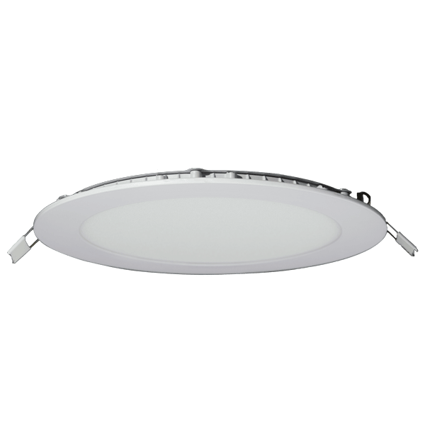 Panel Led Embutido Redondo 11W 6000K Luz Dia