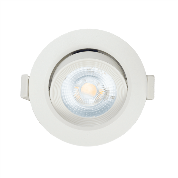 Foco Led Embutido Orientable 5W (Set 3 Unid.) Luz Calida