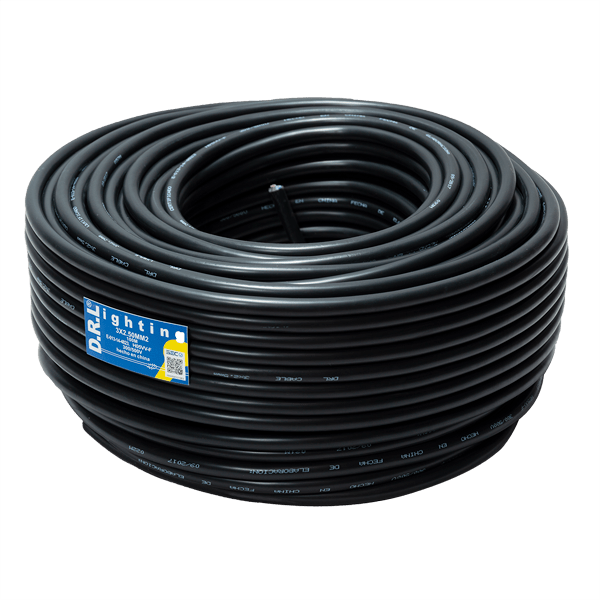 Cordon 3X2.5MM 100 M NEGRO