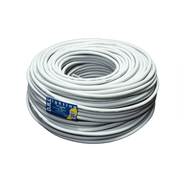 Cordon 3X0.75MM 100 M BLANCO