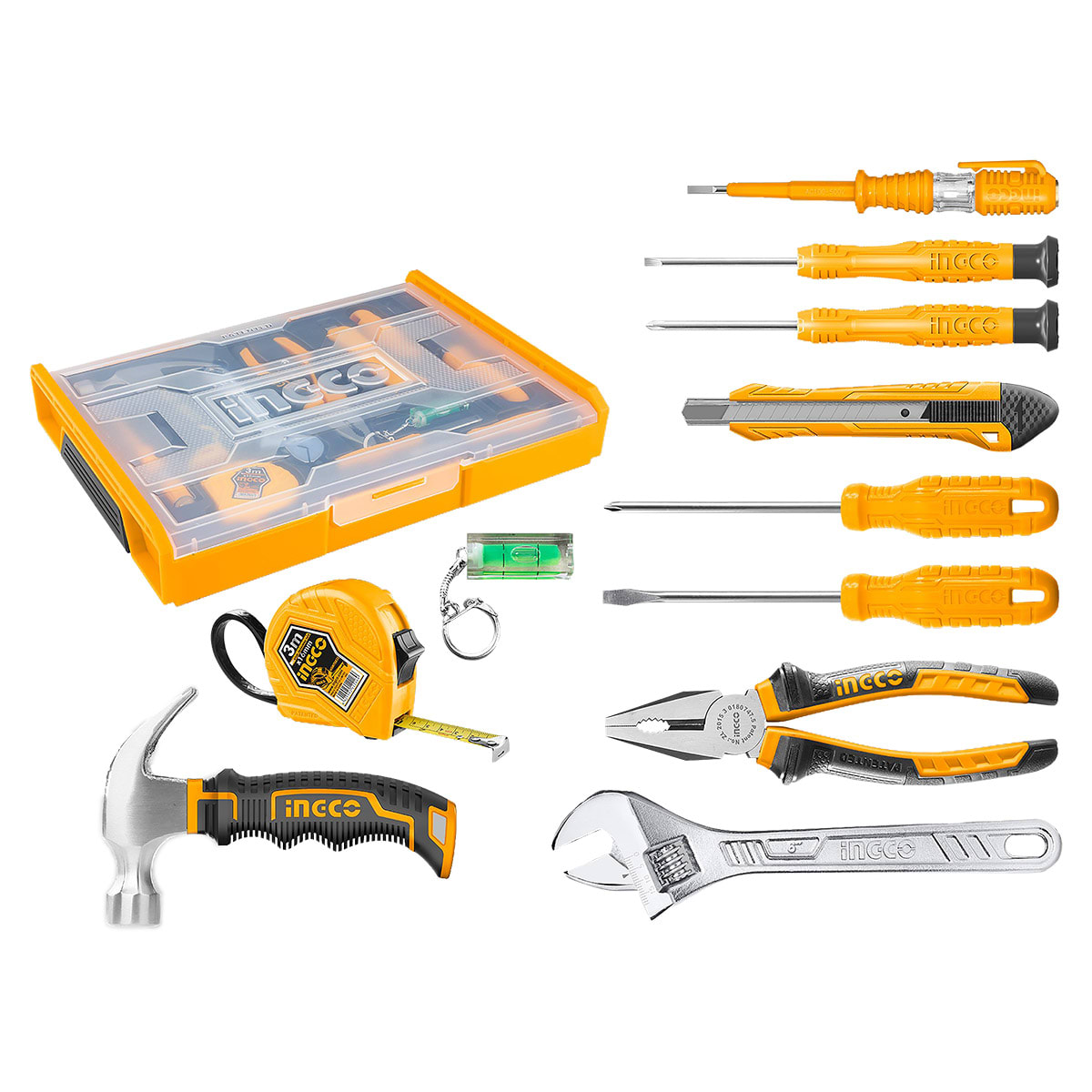 SET HERRAMIENTAS INDUSTRIAL 77 PIEZAS INGCO HKTHP20771