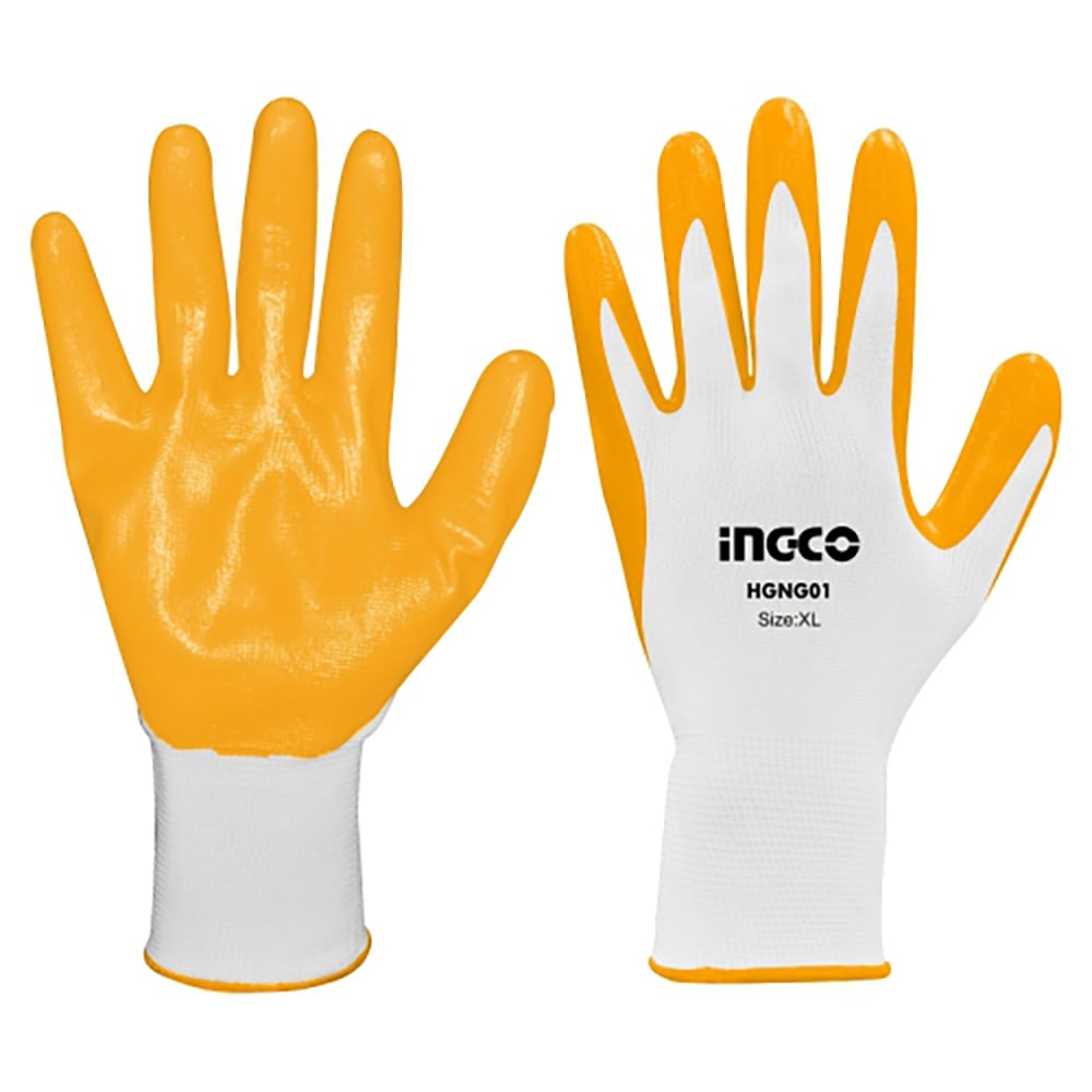 PAR DE GUANTES NITRILO TALLA XL INGCO HGNG01