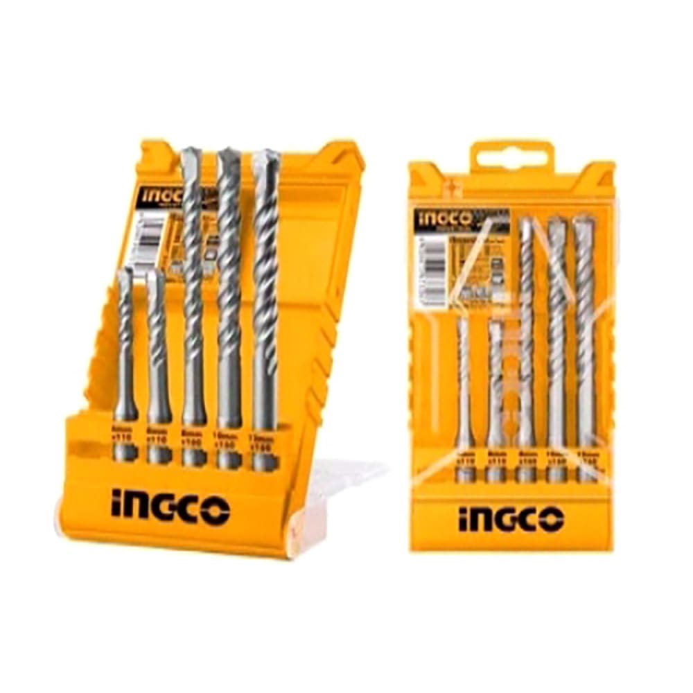 SET BROCAS PARA CONCRETO 5 PIEZAS INDUSTRIAL 6-12MM INGCO AKD2052