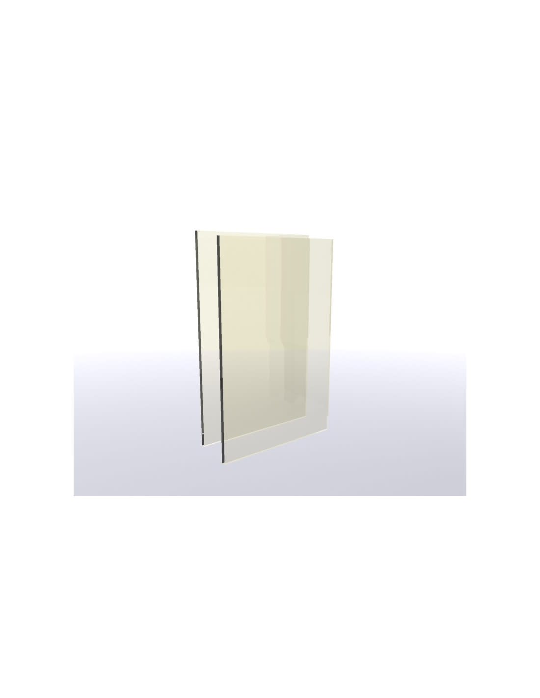 Vidrio Lateral Corner 650 - 182x375mm