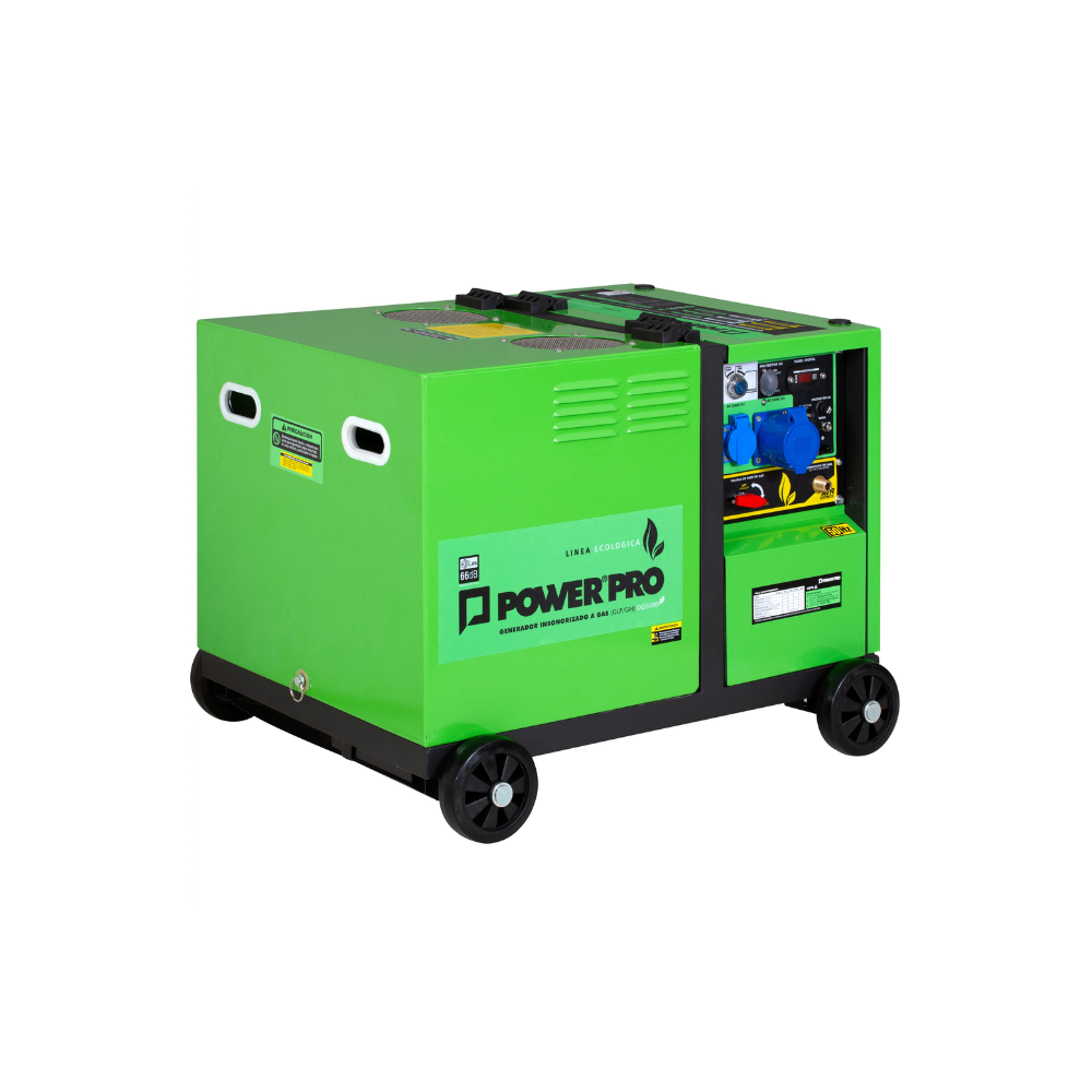 Generador eléctrico a gas 5,5 KVA