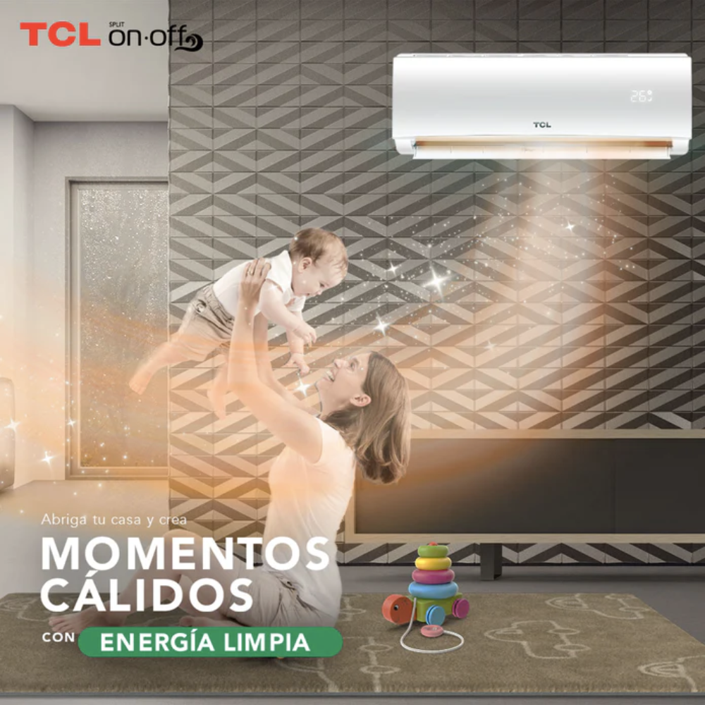 Aire Acondicionado Frio-Calor Split TCL 18000 BTU 4en1