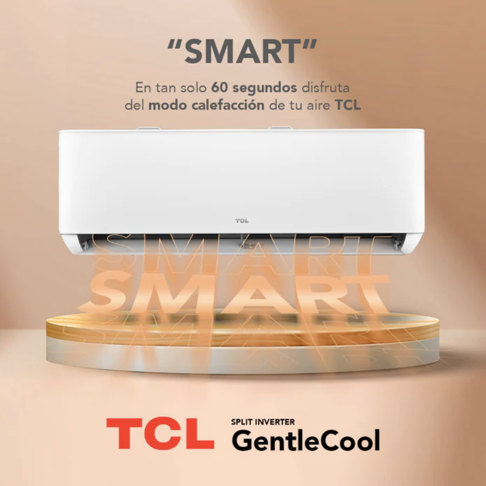 Aire Acondicionado Inverter TCL 9000 BTU Frio-Calor WIFI