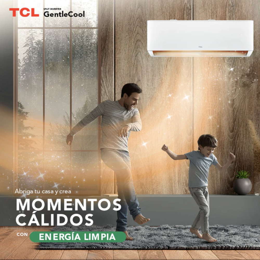 Aire Acondicionado Inverter TCL 9000 BTU Frio-Calor WIFI