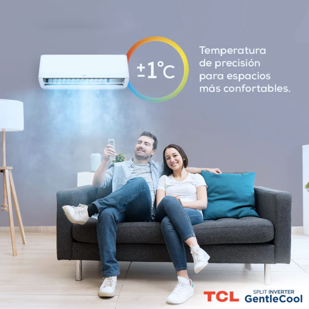 Aire Acondicionado Inverter TCL 12000 BTU Frio-Calor WIFI