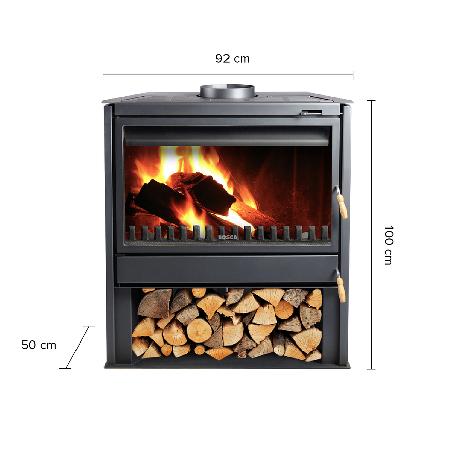 Chimenea A Leña 850 Freestanding