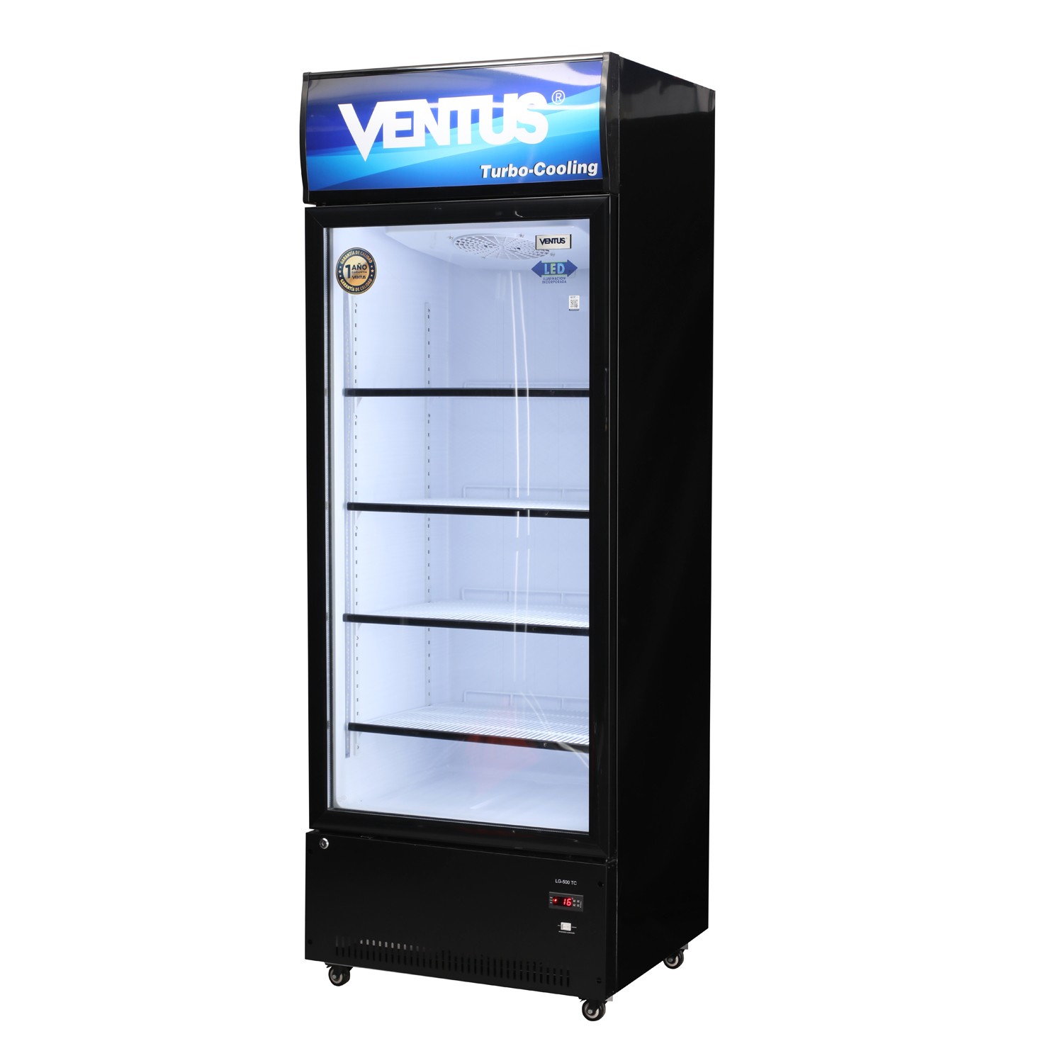 Visicooler 500lts 1 puerta turbo cooling LG500TC Ventus | Ventus