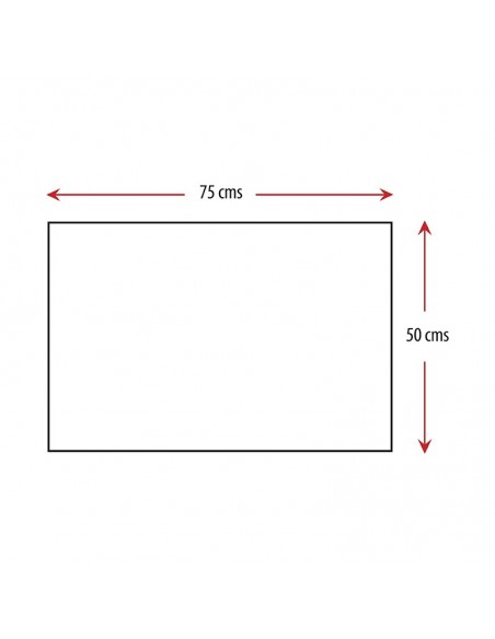 Base rectangular 50x75cm Amesti