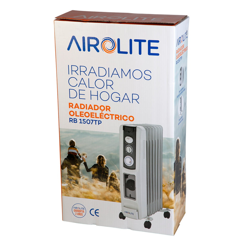 Radiador Oleoelectrico Rb1507tp Airolite