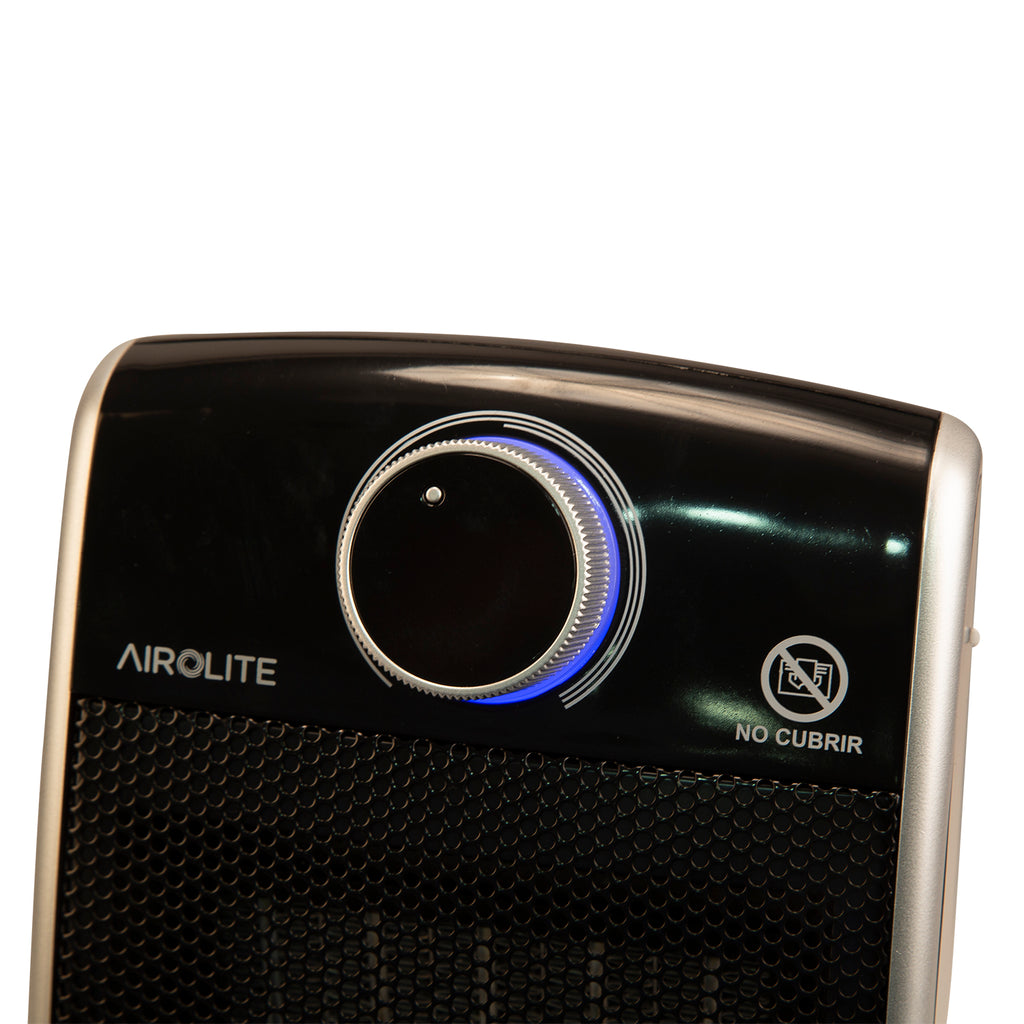 Termoventilador Vertical Curve Black Airolite