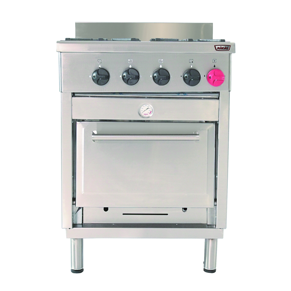 Cocina Industrial 4 Platos 300x300 Gas Licuado Maigas