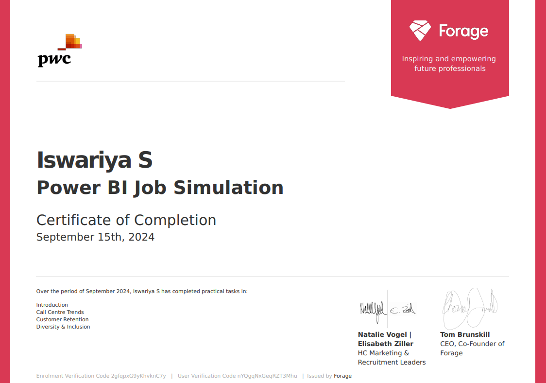 PowerBI Job Simulation