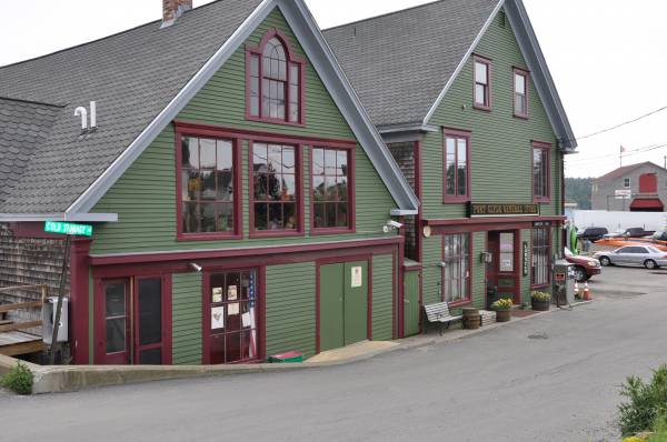 Port Clyde General Store storefront with large display windows