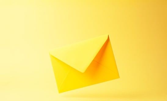 Envelope representing email appointment reminder