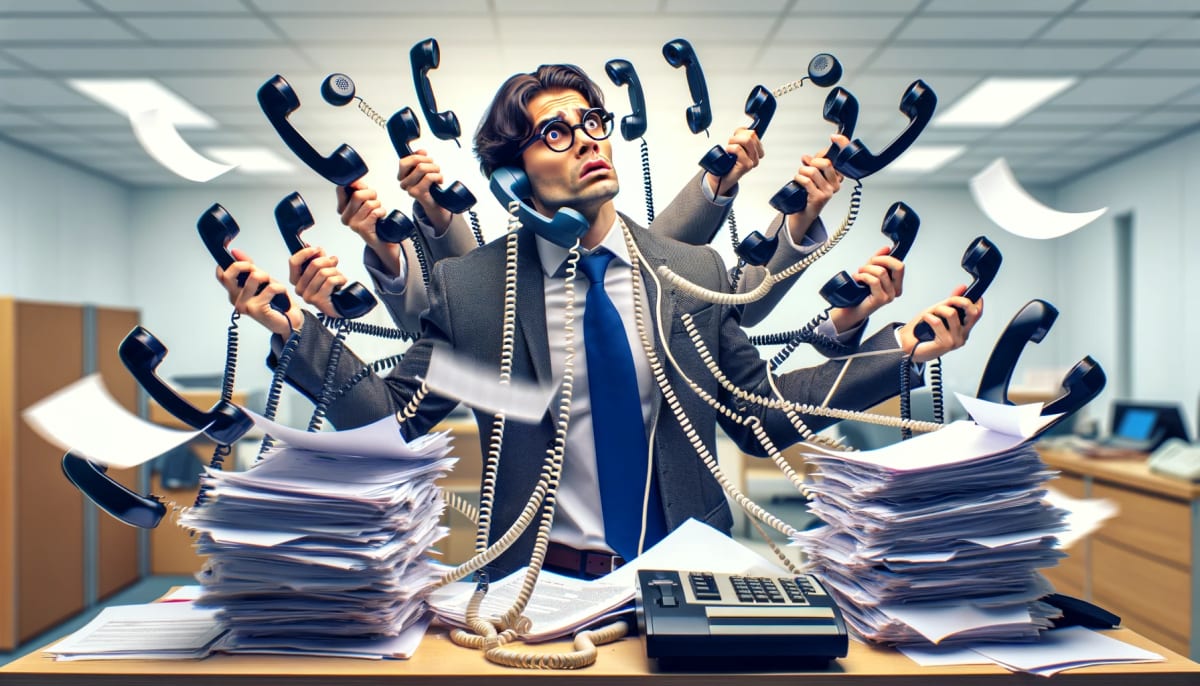 Overwhelmed by too many confirmation calls