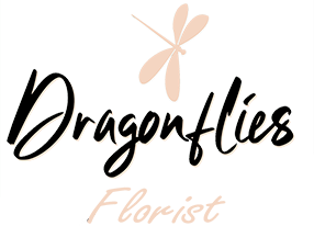 Dragonflies Flower Shop Logo