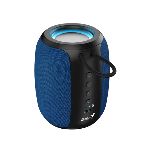 Parlante Bluetooth Genius SP-915BT 5W RMS LED-RGB  Micrófono incorporado 