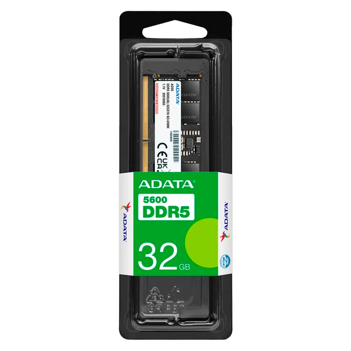 MEMORIA RAM ADATA 32GB DDR5-5600 1.25V L46 288pin 2800MHz