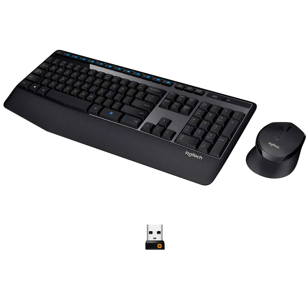 TECLADO-MOUSE COMBO LOGITECH MK345 NEGRO WIRELESS