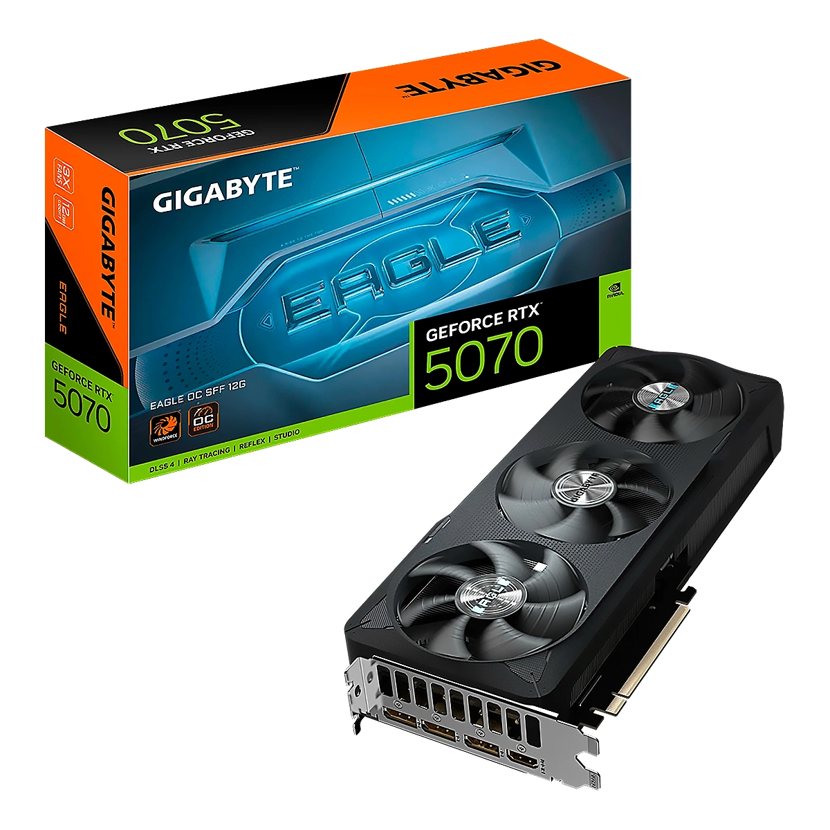 GIGABYTE GeForce RTX-5070 EAGLE OC 12GB 192BIT GDDR7