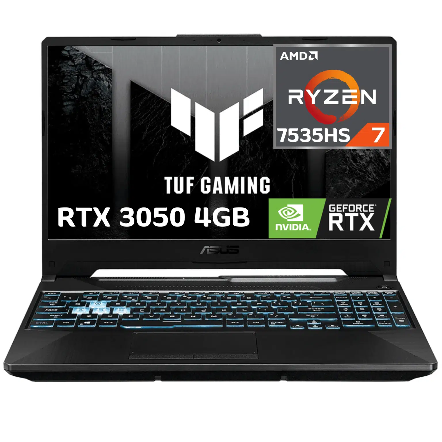 Laptop Asus Tuf A15 Amd Ryzen 7 7435hs Ram 16gb Ssd 512gb 15.6 Fhd 144hz Rtx 3050 4gb 