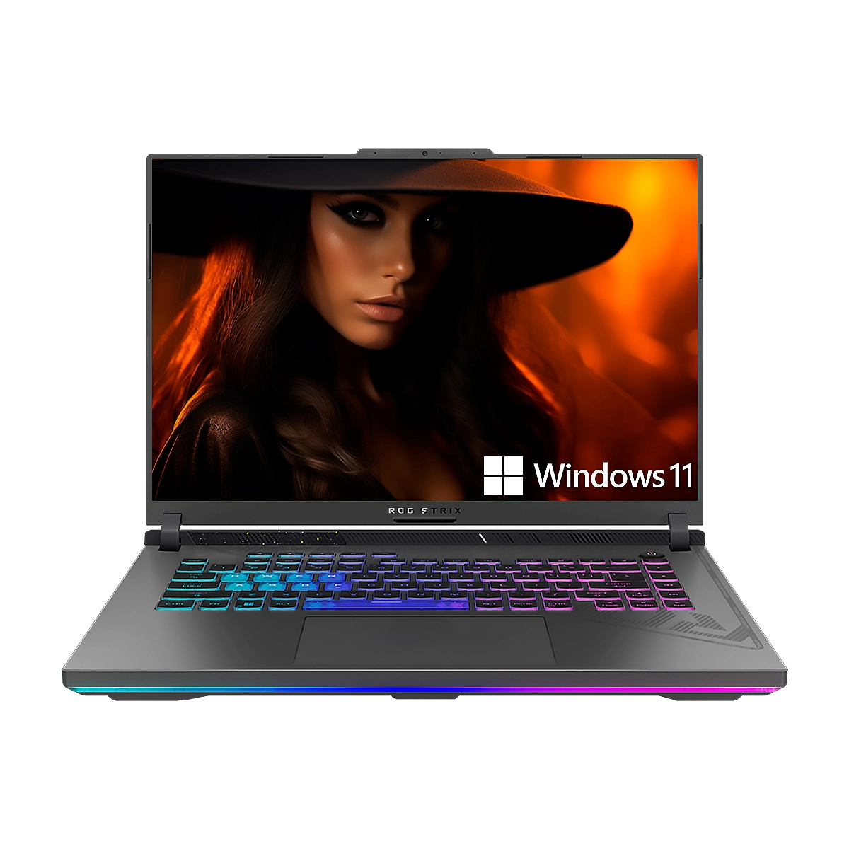 LAPTOP ASUS ROG STRIX G16 GAMING I9-13980HX 16GB 1TB 16Inch RTX-4050-8GB HDMI 3USB3.2 W11 Gray