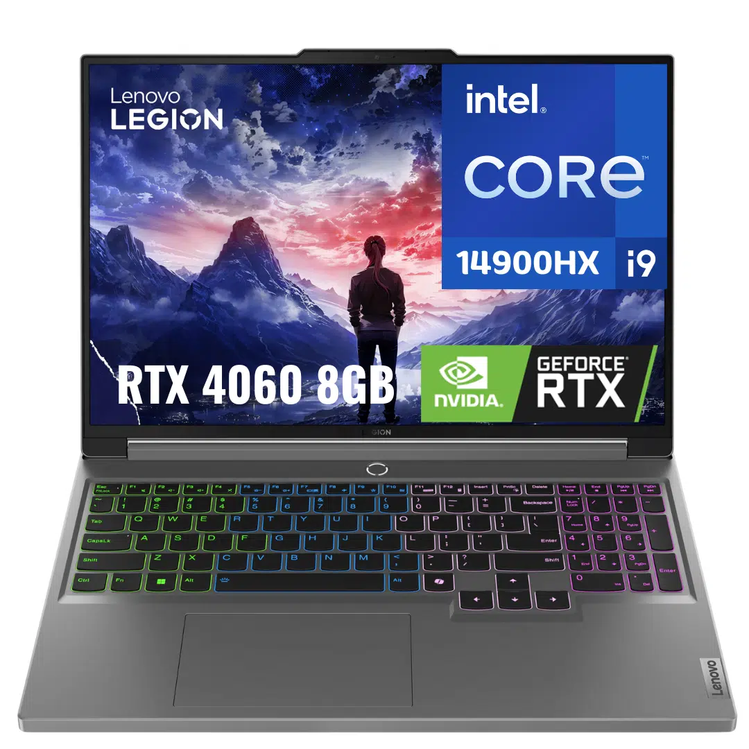 Laptop Lenovo Legion Intel Core I9 14900hx (14va) Ram 32gb Ssd 1tb Rtx™ 4060 8gb 16″ 165hz